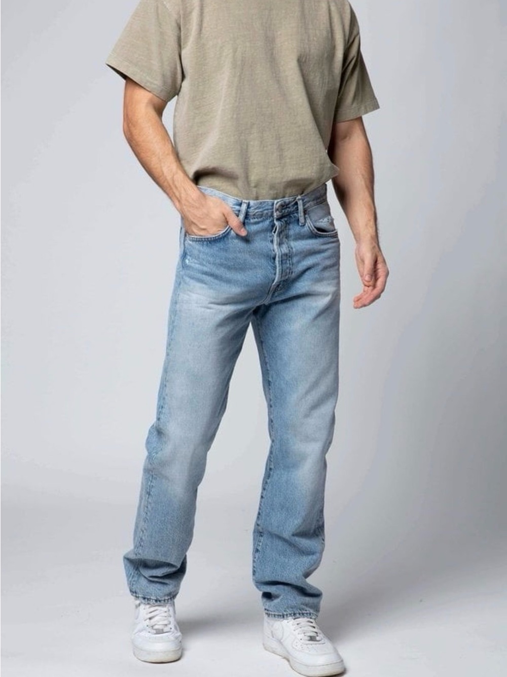 Acne Studios 1996 Light Blue Trash Jeans